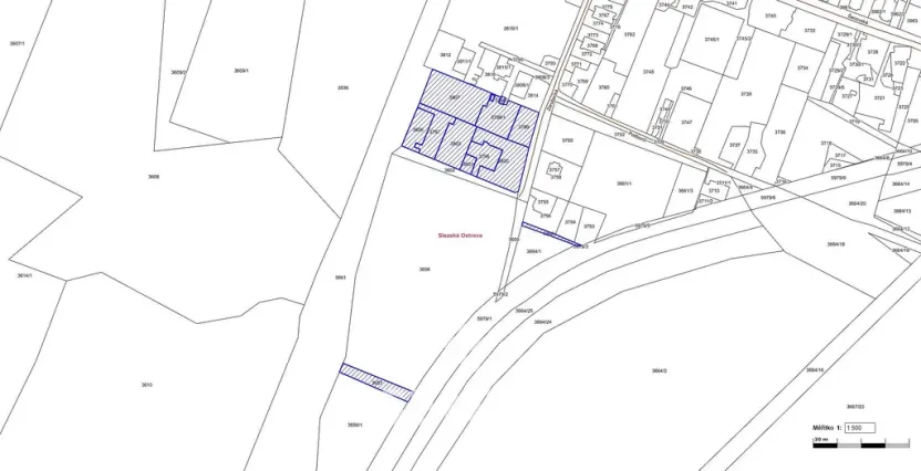 Prodej komerčního pozemku, Ostrava - Slezská Ostrava, Zárubecká, 7511 m2
