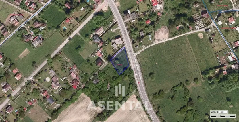 Prodej pozemku, Orlová, 1272 m2