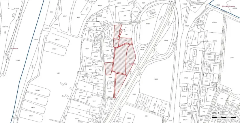 Prodej komerčního pozemku, Ostrava - Kunčičky, Rajnochova, 18754 m2