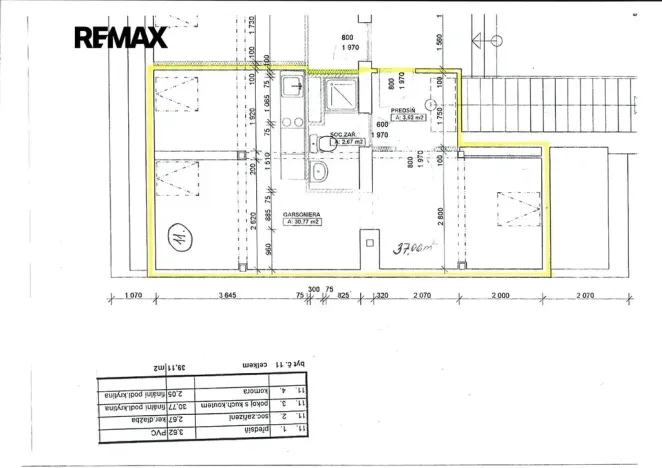 Pronájem bytu 1+kk, Plzeň, Úslavská, 39 m2