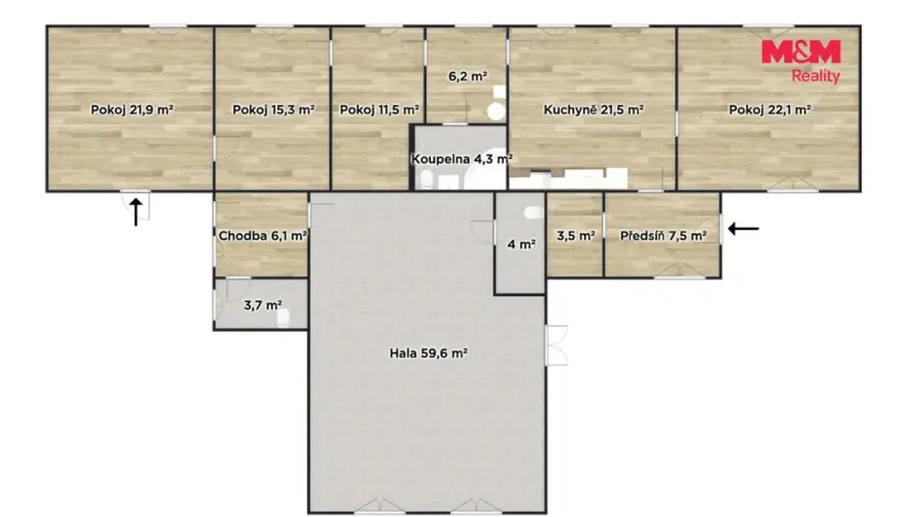 Prodej rodinného domu, Lošany - Lošánky, 187 m2