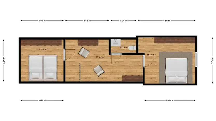Prodej chalupy, Malinová, 105 m2