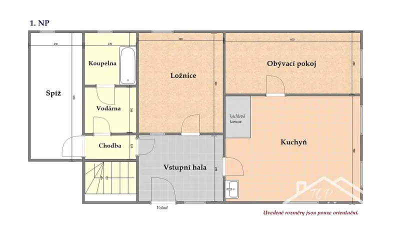 Prodej zemědělské usedlosti, Močovice, 168 m2