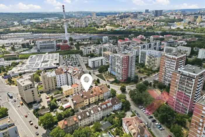 Pronájem bytu 1+kk, Praha - Michle, Brtnická, 30 m2
