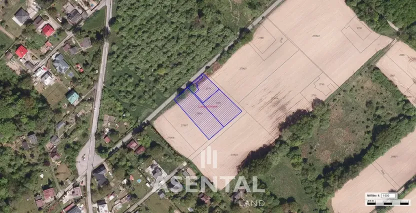 Prodej pozemku, Orlová - Lazy, V Zimném dole, 3312 m2