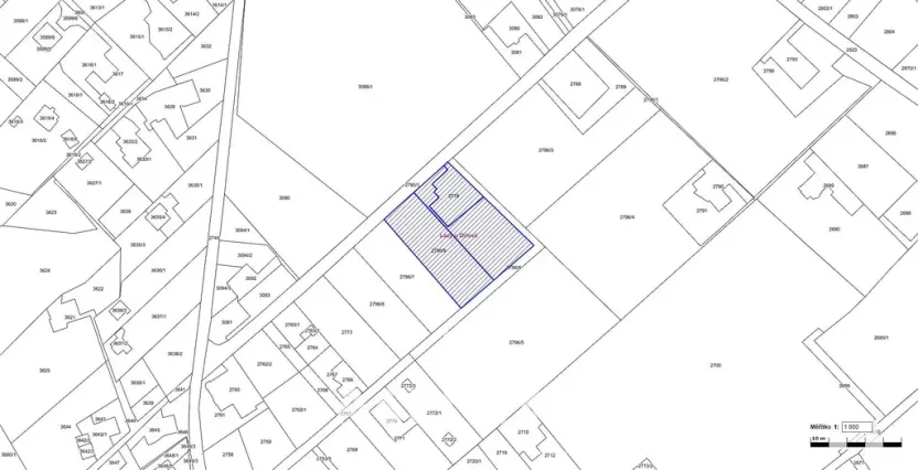 Prodej pozemku, Orlová - Lazy, V Zimném dole, 3312 m2