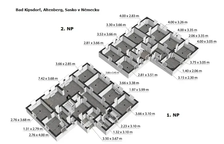Prodej apartmánu, Altenberg, Německo, 600 m2