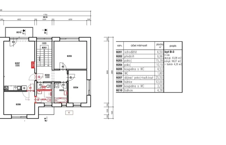 Pronájem bytu 4+kk, Třešť, Havlíčkova, 94 m2
