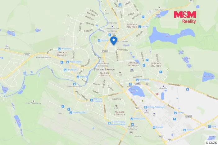 Prodej bytu 2+1, Žďár nad Sázavou - Žďár nad Sázavou 4, Studentská, 56 m2
