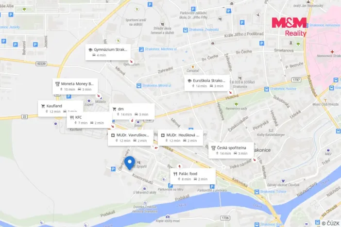 Pronájem bytu 3+1, Strakonice - Strakonice I, Kosmonautů, 68 m2