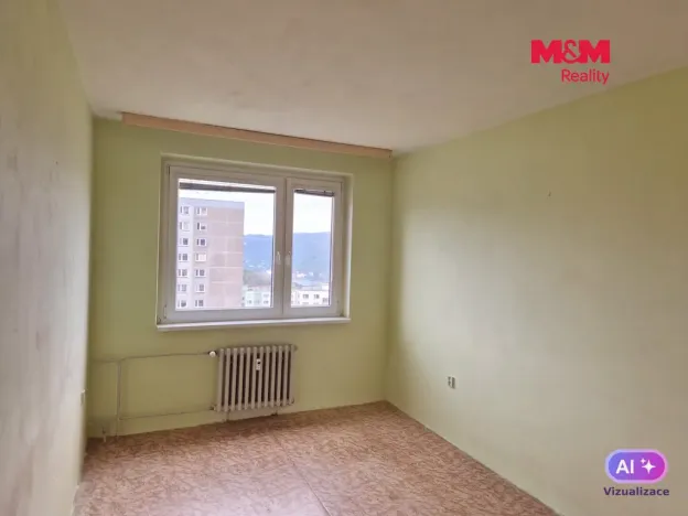 Pronájem bytu 2+kk, Ústí nad Labem - Severní Terasa, Ježkova, 40 m2