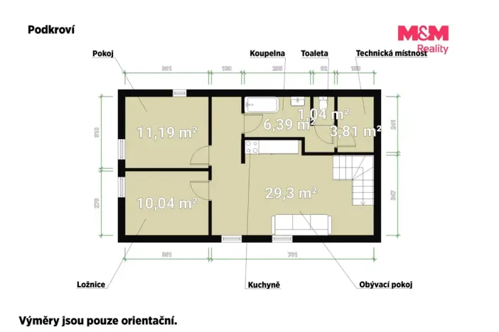 Prodej rodinného domu, Zápy, 181 m2