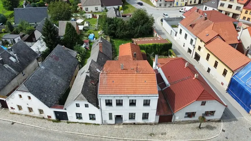 Prodej rodinného domu, Počátky, Riegrovo nám., 188 m2