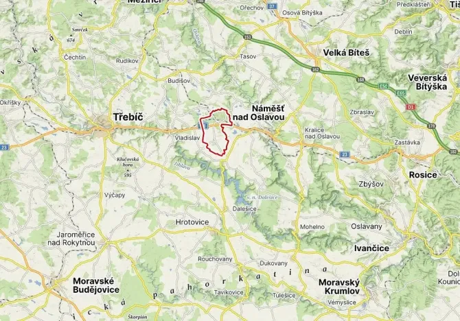 Prodej pole, Studenec, 89 m2