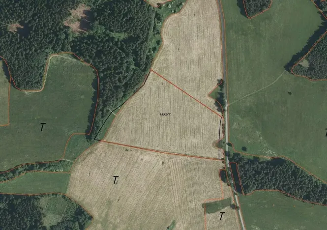 Prodej pozemku, Horní Planá - Žlábek, 47764 m2
