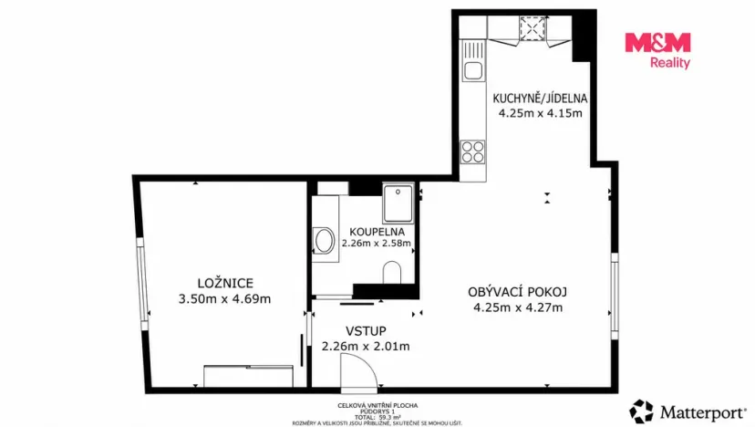 Prodej bytu 2+kk, Ostrava - Slezská Ostrava, Chittussiho, 55 m2