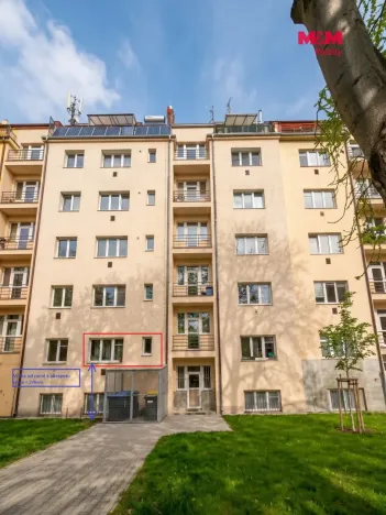 Prodej bytu 1+kk, Praha - Vysočany, Kolbenova, 22 m2