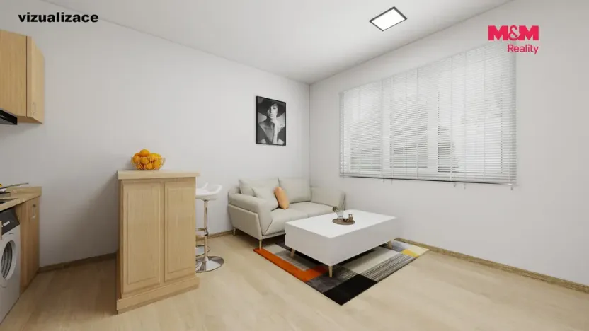 Prodej bytu 2+kk, Ústí nad Labem - Severní Terasa, Šrámkova, 40 m2