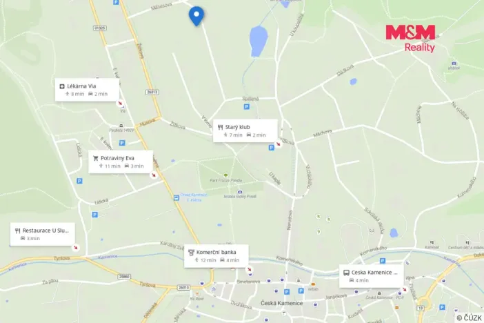 Prodej garáže, Česká Kamenice, 30 m2