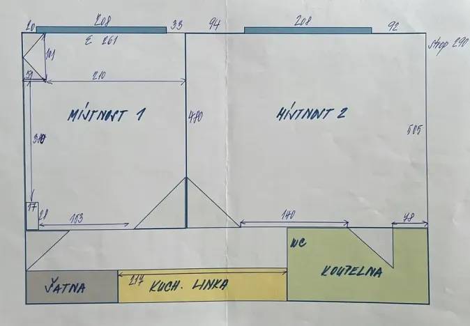 Pronájem bytu 2+kk, Praha - Vinohrady, V Horní Stromce, 47 m2