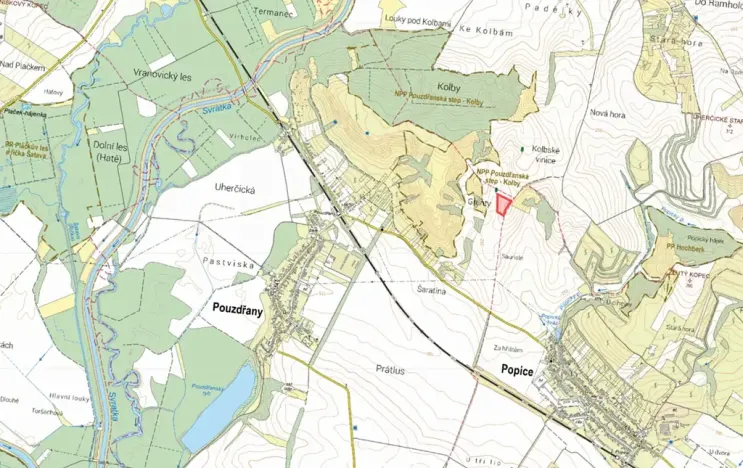 Prodej pole, Pouzdřany, 13380 m2