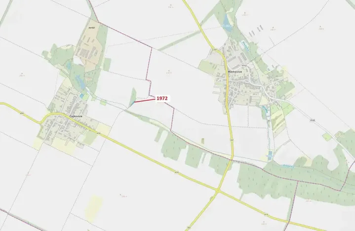 Dražba lesa, Čejkovice, 591 m2