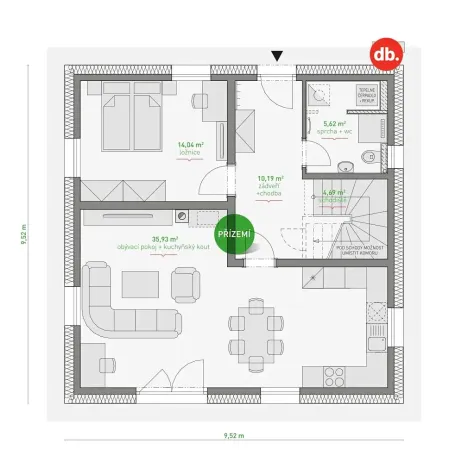 Prodej rodinného domu, Ostrov, Sukova, 135 m2