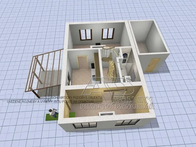 Prodej chaty, Frymburk, 72 m2
