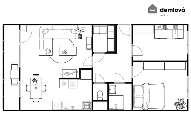 Prodej bytu 3+kk, Praha - Čimice, Vaňkova, 70 m2