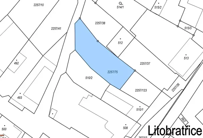 Prodej pozemku pro bydlení, Litobratřice, 734 m2