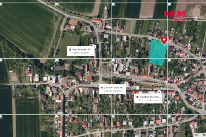 Prodej pozemku pro bydlení, Martinice, 1005 m2