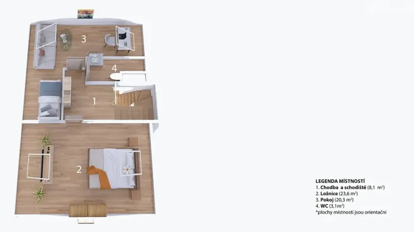 Prodej bytu 4+1, Nedvědice, 127 m2