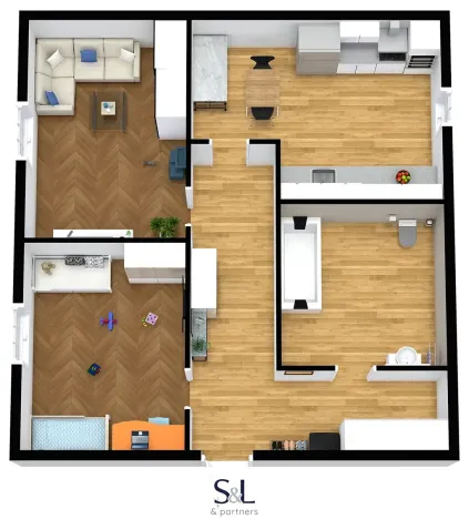 Prodej bytu 2+1, Nový Bor, Kollárova, 67 m2
