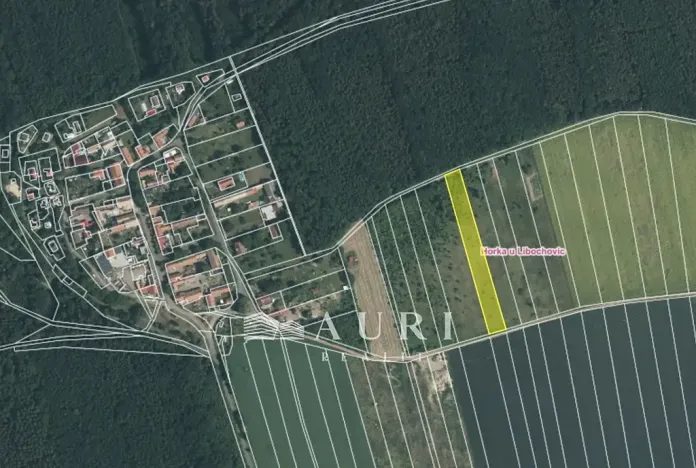 Prodej pole, Evaň, 3428 m2