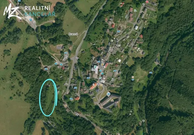 Prodej pozemku pro bydlení, Branná, 3323 m2