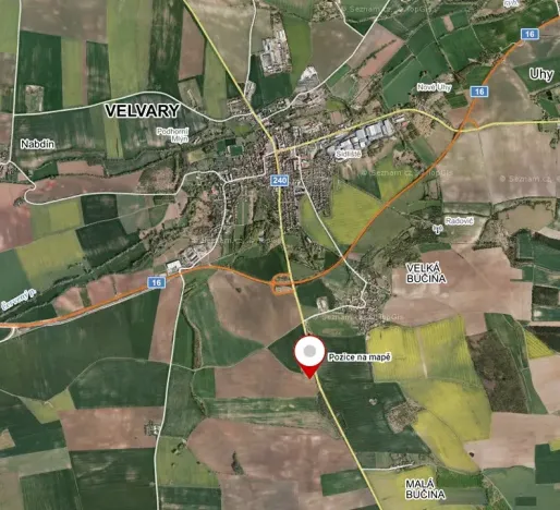 Prodej pole, Velvary, 1156 m2