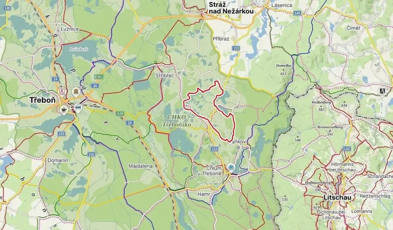 Prodej pole, Chlum u Třeboně - Žíteč, 403 m2