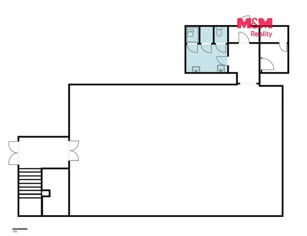 Pronájem obchodního prostoru, Jesenice, Budějovická, 237 m2