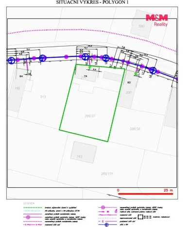 Prodej rodinného domu, Říčany - Pacov, Mírová, 61 m2