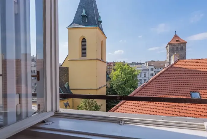 Pronájem bytu 2+kk, Praha - Nové Město, Novomlýnská, 57 m2