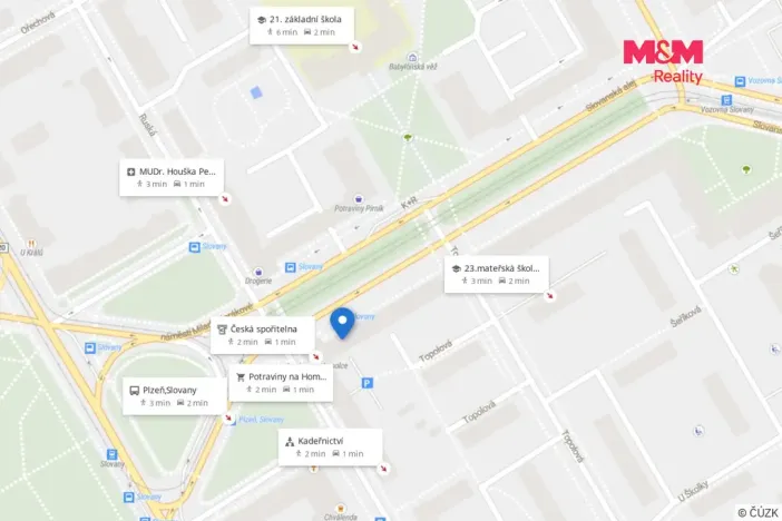 Prodej bytu 3+kk, Plzeň - Východní Předměstí, Slovanská alej, 71 m2