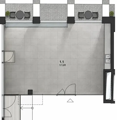 Pronájem restaurace, Praha - Žižkov, Husitská, 61 m2