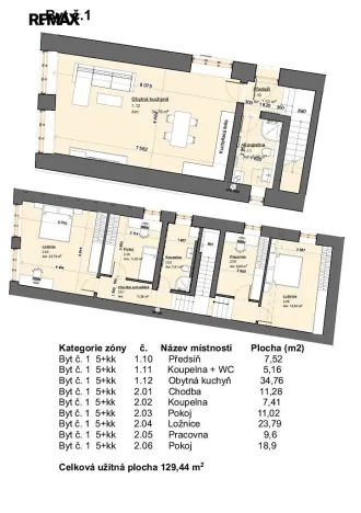 Prodej bytu 5+kk, Třeština, 129 m2
