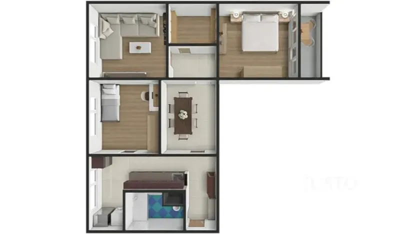 Prodej bytu 3+1, Strakonice, Sídliště 1. máje, 74 m2