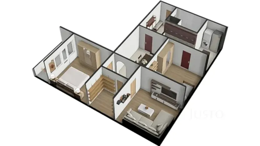 Prodej bytu 3+1, Strakonice, Sídliště 1. máje, 74 m2