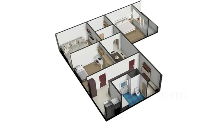 Prodej bytu 3+1, Strakonice, Sídliště 1. máje, 74 m2