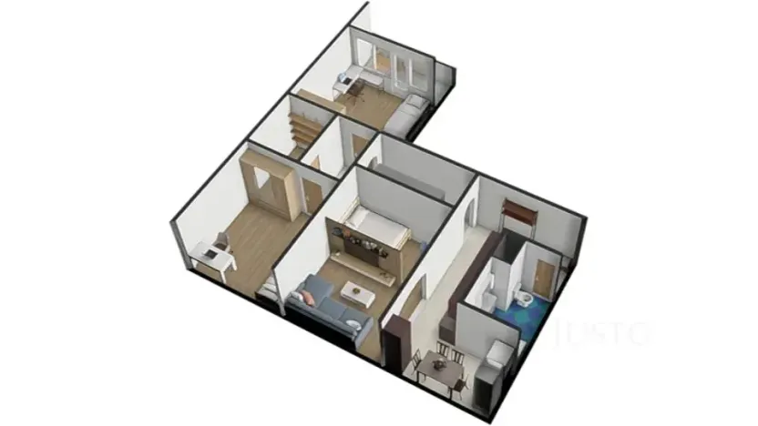 Prodej bytu 3+1, Strakonice, Sídliště 1. máje, 74 m2
