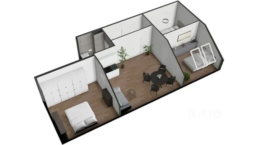 Prodej bytu 4+kk, Písek, Pražská, 71 m2