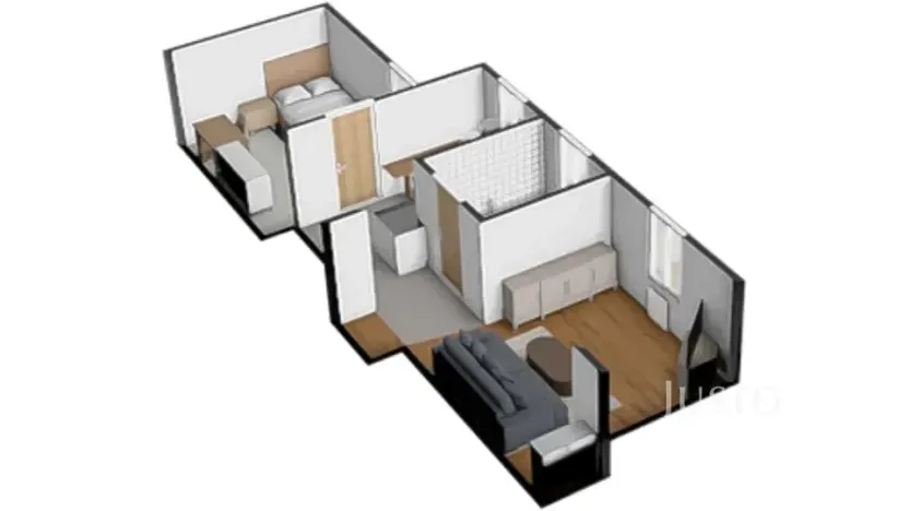 Prodej bytu 2+kk, Vráž, 51 m2