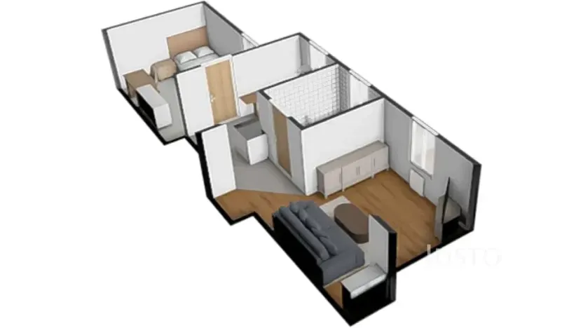 Prodej bytu 2+kk, Vráž, 51 m2